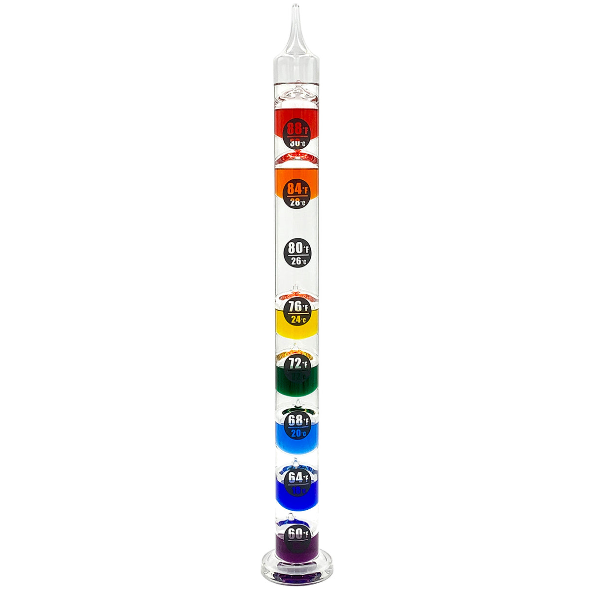 Outdoor Hanging (23 Tall) Galileo Thermometer