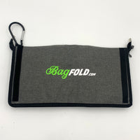BagFold FAMILY - 10 Reusable Eco-Friendly Grocery Bags For Shopping In A Dispensing Pouch; Features Carabiner Clip & Coupon Pouch