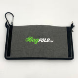 BagFold FAMILY - 10 Reusable Eco-Friendly Grocery Bags For Shopping In A Dispensing Pouch; Features Carabiner Clip & Coupon Pouch