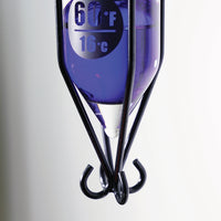 EASY READ Outdoor Hanging Galileo Thermometer (28" Total Height) W/ Free Bracket