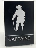 ADA Compliant “Nautical" - Mermaid & Captain Themed Restroom Signs