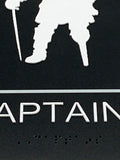 ADA Compliant “Nautical" - Mermaid & Captain Themed Restroom Signs
