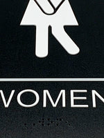 ADA Compliant “Gotta Go" - Comical Women & Men Themed Restroom / Bathroom Signs