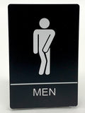 ADA Compliant “Gotta Go" - Comical Women & Men Themed Restroom / Bathroom Signs