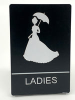ADA Compliant “Steampunk" - Ladies & Gentlemen Themed Restroom / Bathroom Signs