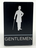 ADA Compliant “Steampunk" - Ladies & Gentlemen Themed Restroom / Bathroom Signs