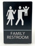 ADA Compliant “Smelly Baby" - Comical Unisex Family Restroom / Bathroom Sign