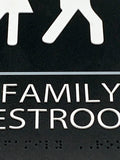 ADA Compliant “Smelly Baby" - Comical Unisex Family Restroom / Bathroom Sign