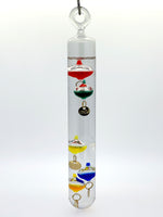 7" Tall Hanging Galileo Thermometer Ornament