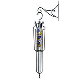 Outdoor Hanging (23" Tall) Galileo Thermometer