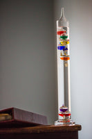 17" Tall Galileo Thermometer