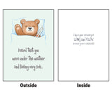 Slow Recovery: Secret Scrooge Mean Greeting Card