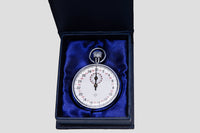 15 Minute "Diamond" Steel Mechanical Stopwatch